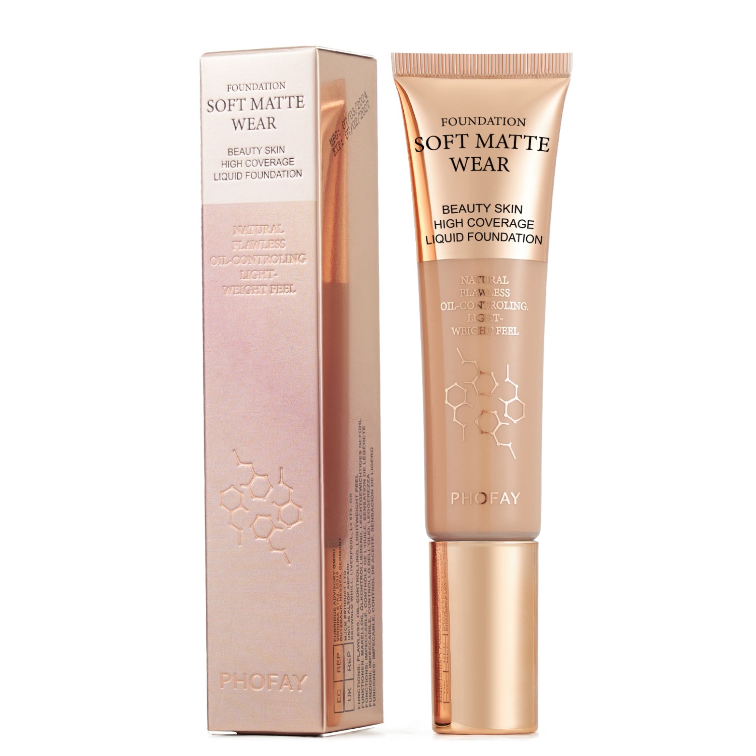 PHOFAY Full Coverage Foundation - Swefashionstore