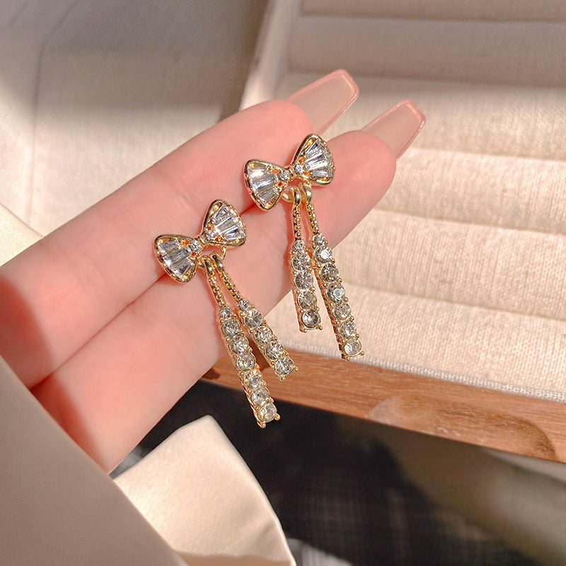 INS Butterfly Earrings with Rhinestones - Elegant Earrings for a Dazzling Look - Swefashionstore
