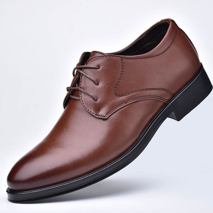 Black Shoes With Pointed Toe For Men - Swefashionstore