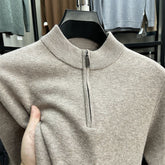 Casual Half Zipper Thermal Knitwear Coat - Swefashionstore