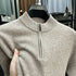 Casual Half Zipper Thermal Knitwear Coat - Swefashionstore