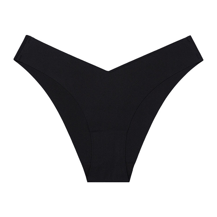 Seamless Ice Silk Underwear For Women With V-shaped Waistband - Swefashionstore