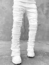 Long Tight Fit Stacked Jeans For Mens Clothing - Swefashionstore