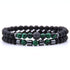 BESTSELLER ZIRCON Bracelet 6mm Natural STONE Beaded - Swefashionstore