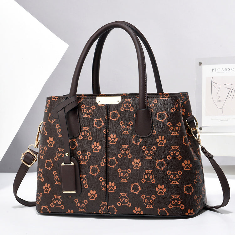 Women PU Leather Handbags Ladies Large Capacity Tote Bag Female Square Shoulder Bags New Fashion Crossbody Bags - Swefashionstore
