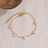 Ins Love Bracelet  Stainless Steel Dripping Heart Bracelet Fashion Valentine&