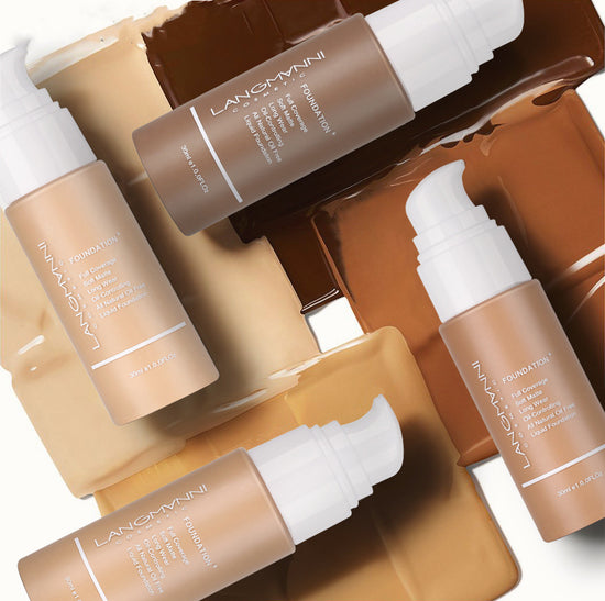 LangManni Makeup Liquid Foundation Oil Control Concealer - Swefashionstore