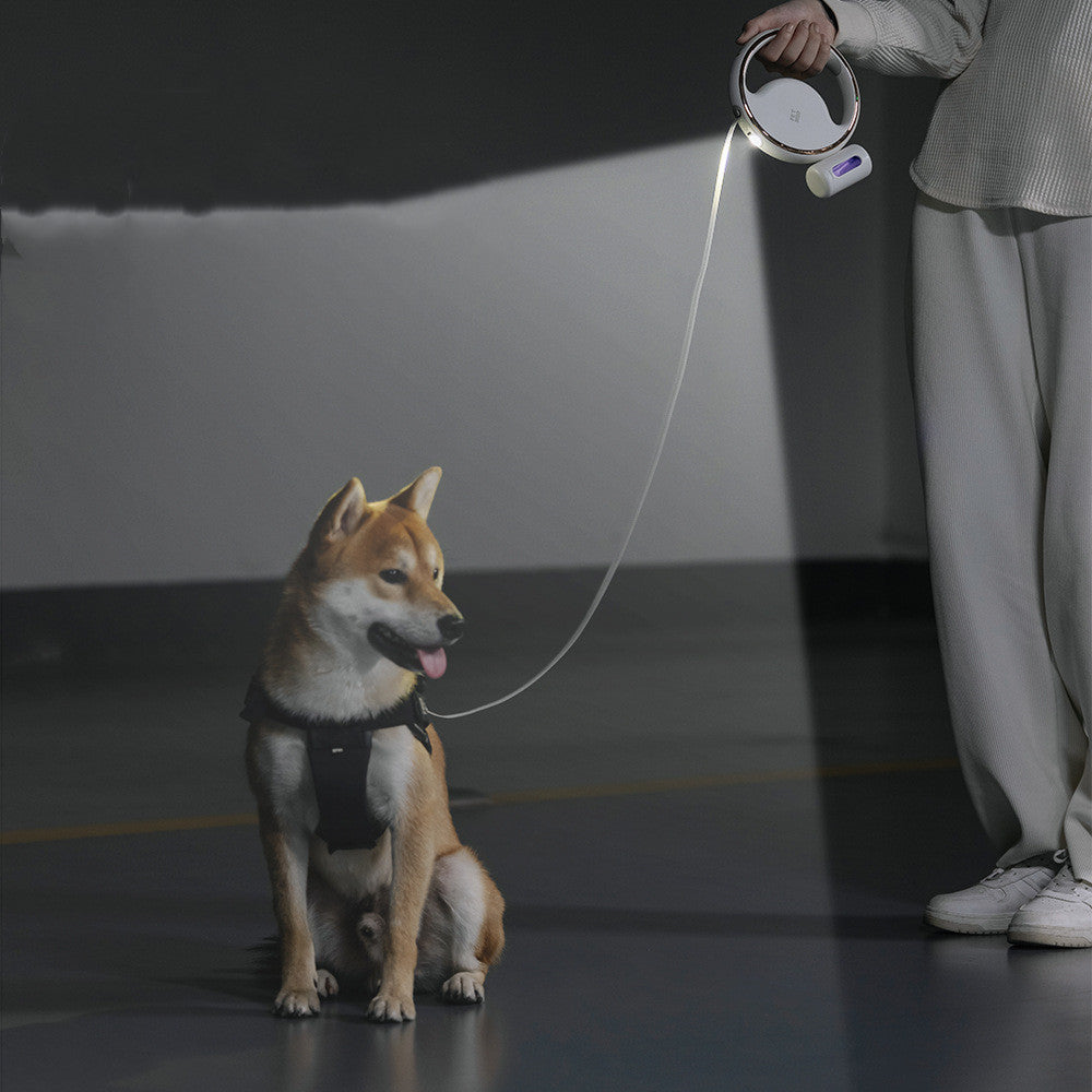 Automatic Lighting Retractable Dog Leash for Effortless Control - Swefashionstore