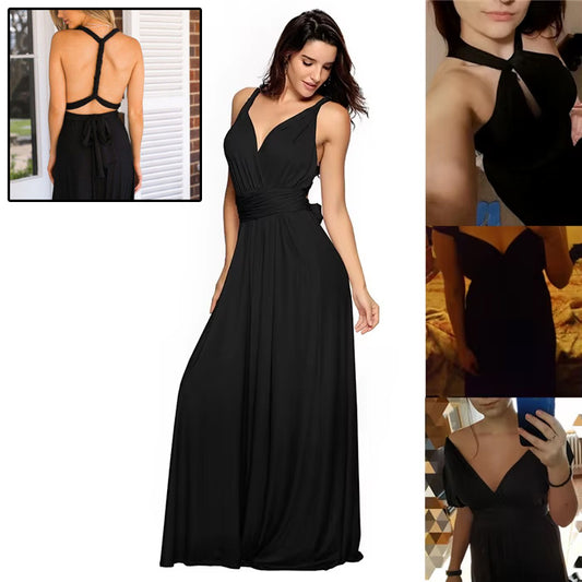 New Stylish Women's Long Party Floor-Length Summer Dress