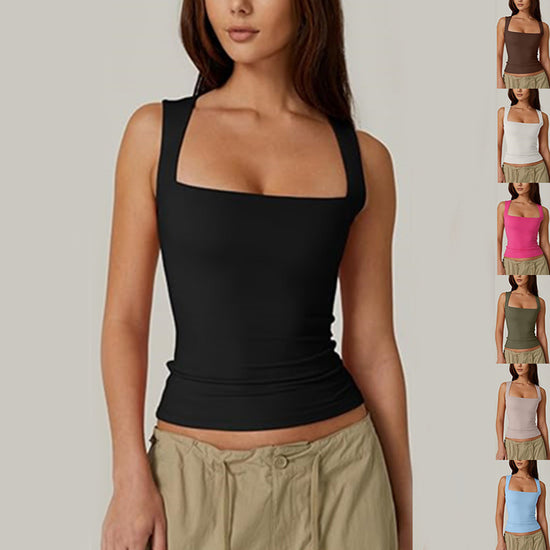 Square-neck Vest Insta Fashion For Women - Swefashionstore