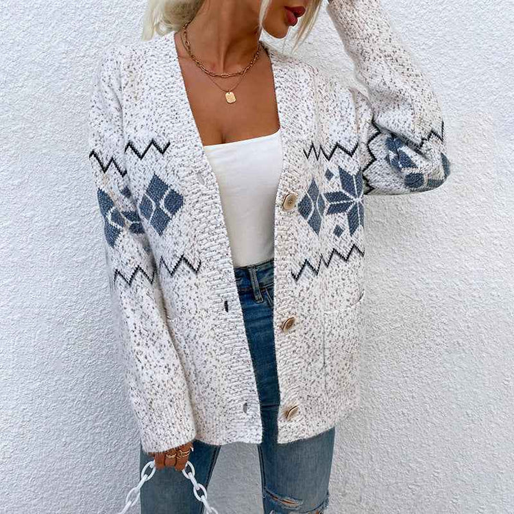 Single-breasted Pocket Women&