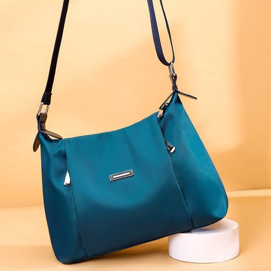 MODISCHE Oxford Tuch SCHULTERTASCHE Einfache Damen Umhängetasche