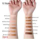 LangManni Makeup Liquid Foundation Oil Control Concealer - Swefashionstore