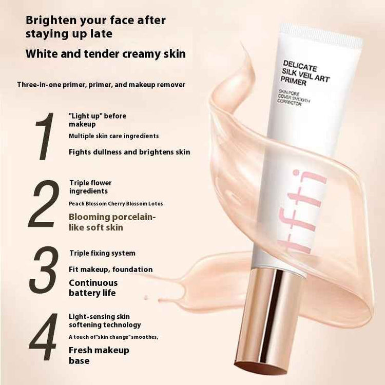 Primer Makeup Primer Invisible Pore Base Brightening Concealer Lazy Cream