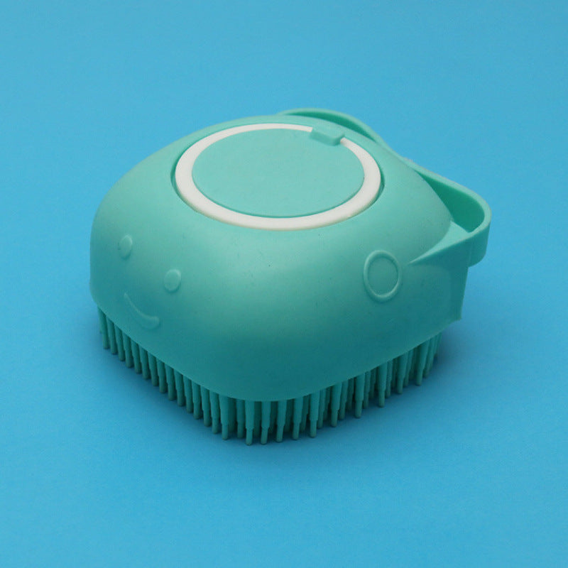 Silicone Dog Bath Massage Gloves Brush Pet Cat Bathroom Cleaning Tool Comb Brush For Dog Can Pour Shampoo Dog Grooming Supplies - Swefashionstore