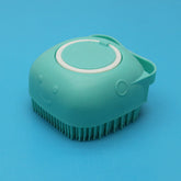 Silicone Dog Bath Massage Gloves Brush Pet Cat Bathroom Cleaning Tool Comb Brush For Dog Can Pour Shampoo Dog Grooming Supplies - Swefashionstore