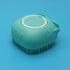 Silicone Dog Bath Massage Gloves Brush Pet Cat Bathroom Cleaning Tool Comb Brush For Dog Can Pour Shampoo Dog Grooming Supplies - Swefashionstore