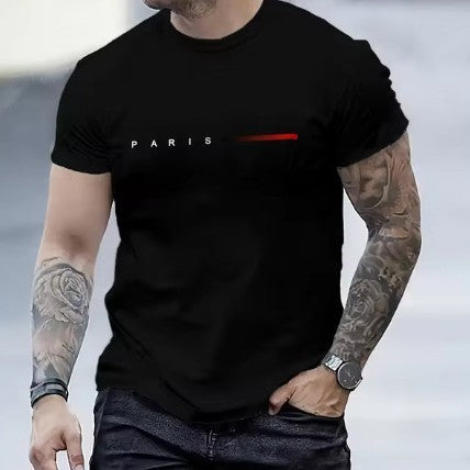 3d Printed Top Slim Fit Men - Swefashionstore