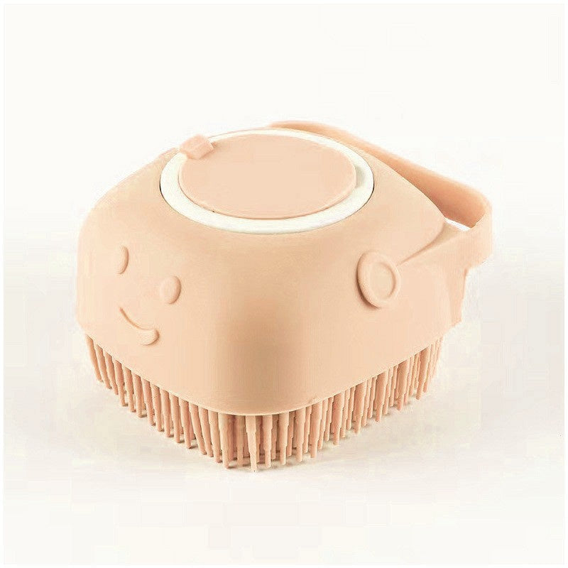 Silicone Dog Bath Massage Gloves Brush Pet Cat Bathroom Cleaning Tool Comb Brush For Dog Can Pour Shampoo Dog Grooming Supplies - Swefashionstore