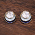 Ins Three-colored Painting Round Earrings Fashion Elegant Versatile Geometric Earrings For Women Jewelry - Swefashionstore