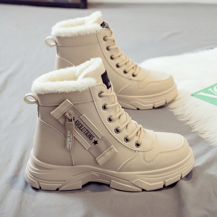 Evolutions Fleece-lined Warm Snow Boots Women - Swefashionstore