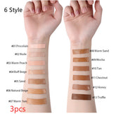 LangManni Makeup Liquid Foundation Oil Control Concealer - Swefashionstore