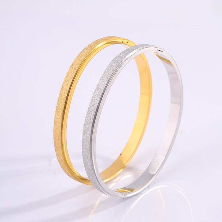 Titanium Steel Bracelet Starry Frosted Jewelry - Swefashionstore