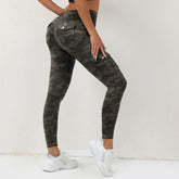 Digital Camouflage Button Multi-pocket Sexy Comfortable Sports - Swefashionstore