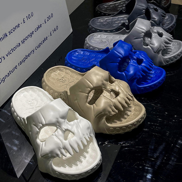 Halloween Slippers Bathroom Indoor Outdoor Shoes - Swefashionstore