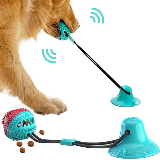 Dog Toys Silicon Suction Cup Teeth Cleaning