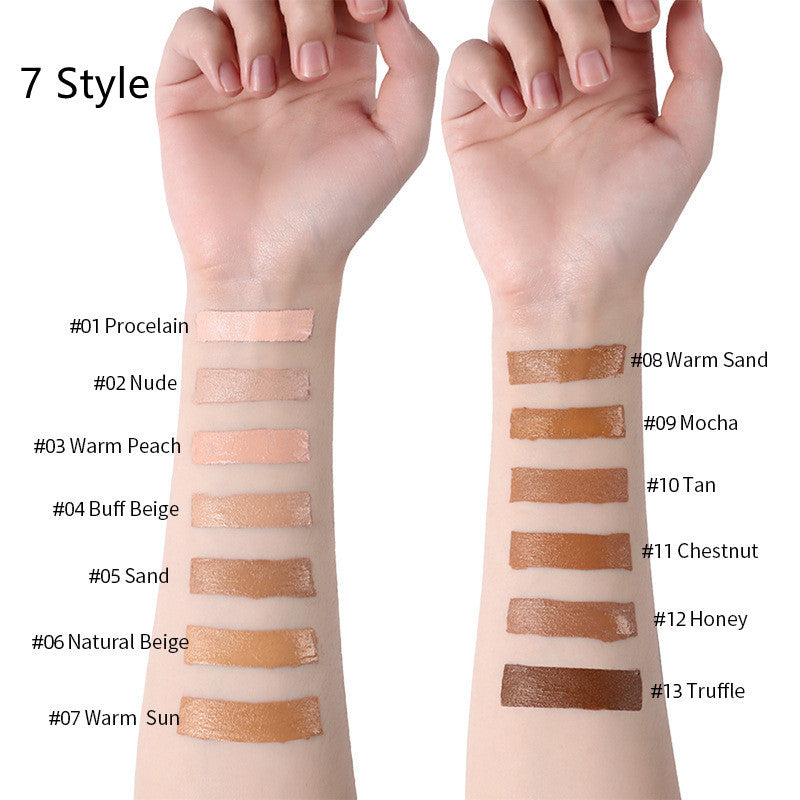 LangManni Makeup Liquid Foundation Oil Control Concealer - Swefashionstore