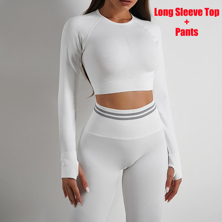 Seamless Yoga Pants for Sports, Gym, and Fitness - Swefashionstore