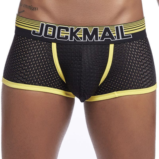 Men Underwear Boxer Breathable Mesh boxe - Swefashionstore