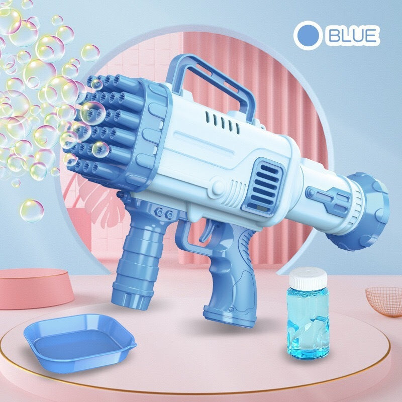 32 Holes Bazooka BUBBLE Machine ELECTRIC Children's Toy