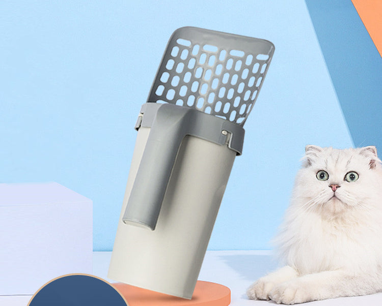Storage Box Integrated Lazy Cat Litter Shovel Set - Swefashionstore