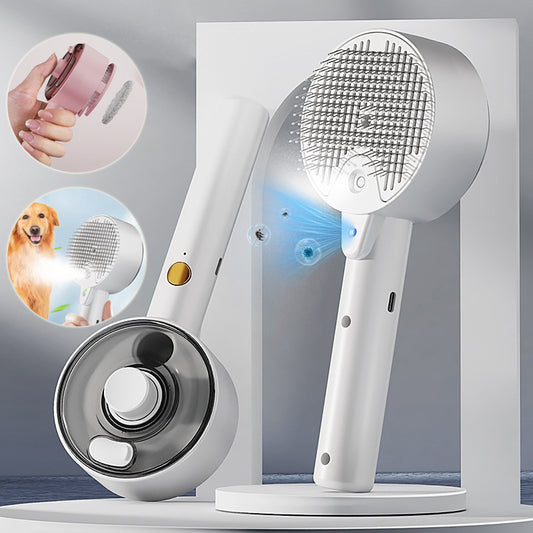 Animal Hair Remover Steam Brush