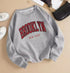Personality Trend Printed Crew Neck Sweatshirt Women - Swefashionstore
