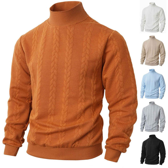 Knitted Solid Color Men&
