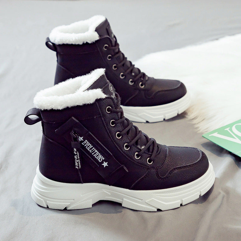 Evolutions Fleece-lined Warm Snow Boots Women - Swefashionstore