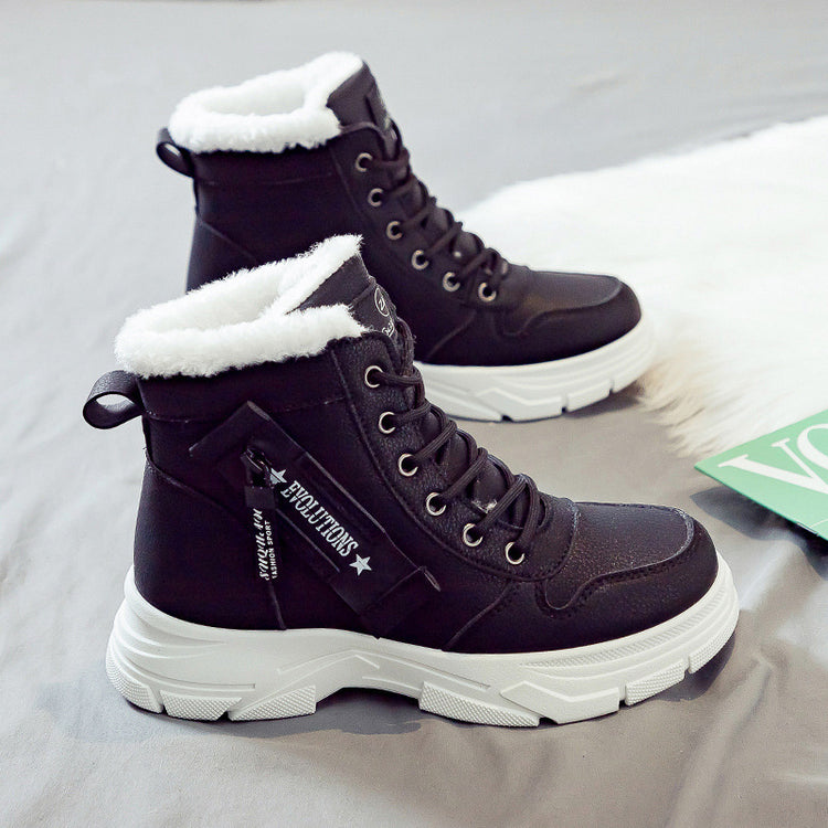 Evolutions Fleece-lined Warm Snow Boots Women - Swefashionstore