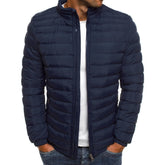Men Jacket Long Sleeves Overcoat For Outdoor - Swefashionstore