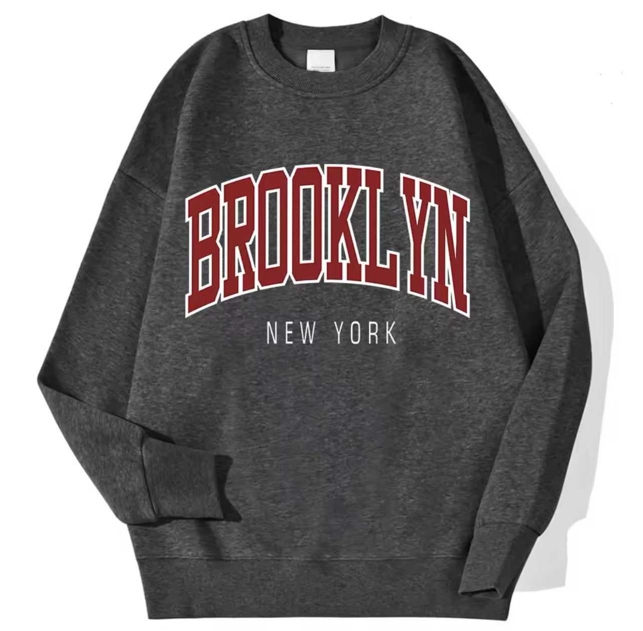 Personality Trend Printed Crew Neck Sweatshirt Women - Swefashionstore