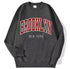 Personality Trend Printed Crew Neck Sweatshirt Women - Swefashionstore