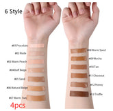 LangManni Makeup Liquid Foundation Oil Control Concealer - Swefashionstore