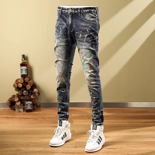 BEST SELLER Fashion Jeans Casual Slim Fit Skinny Trousers