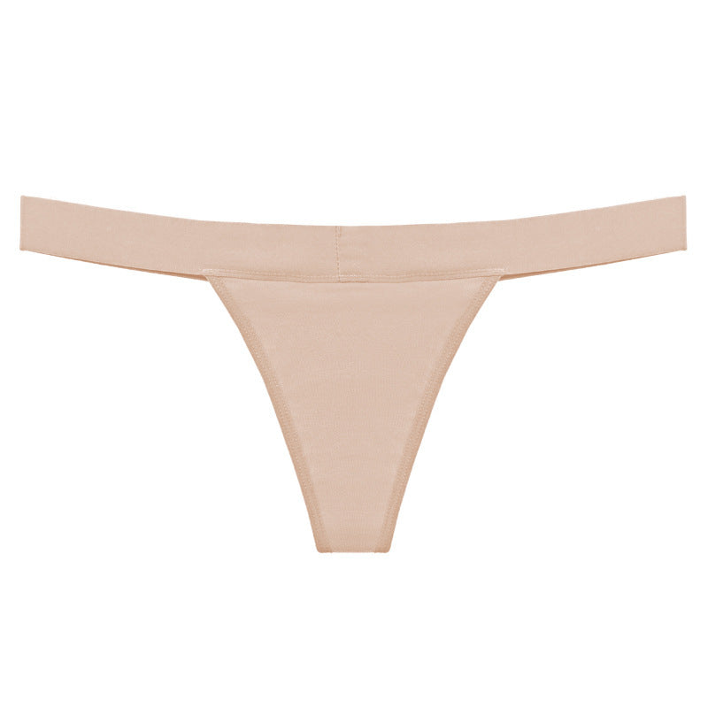 Women Breathable Cotton Thong Period Underwear Low Rise Briefs - Swefashionstore
