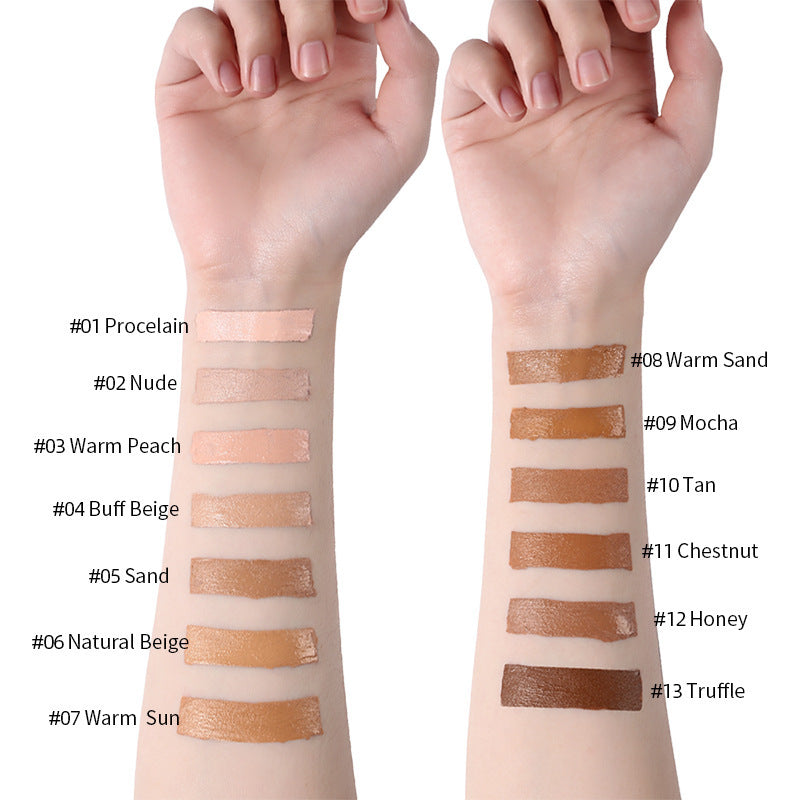 LangManni Makeup Liquid Foundation Oil Control Concealer - Swefashionstore