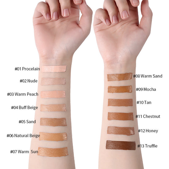 LangManni Makeup Liquid Foundation Oil Control Concealer - Swefashionstore