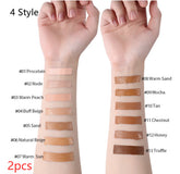 LangManni Makeup Liquid Foundation Oil Control Concealer - Swefashionstore