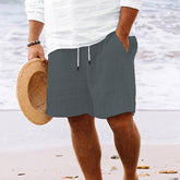 Stripe Print Shorts Summer Fashion Drawstring Sweatpants Casual Clothing For Men - Swefashionstore